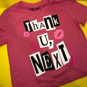 Ariana Grande Thank You Next Crop Top